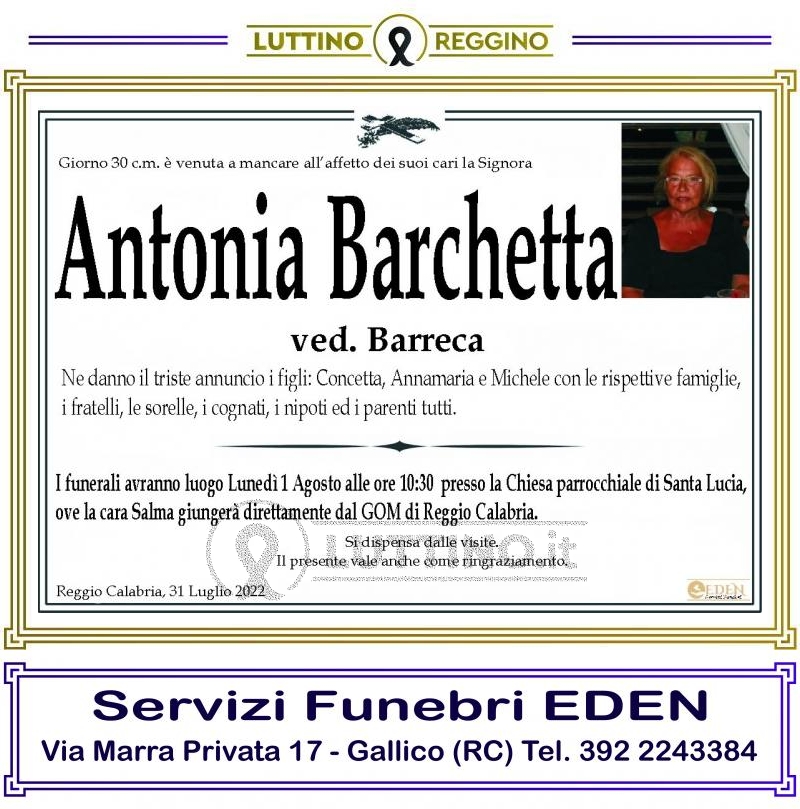 Antonia  Barchetta 
